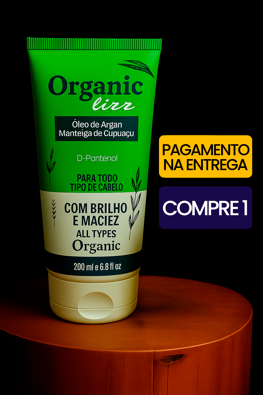 Organic Lizz - Progressiva Orgânica (Sem Formol)