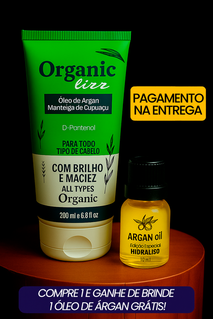 Organic Lizz - Progressiva Orgânica (Sem Formol)