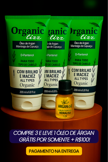 Organic Lizz - Progressiva Orgânica (Sem Formol)