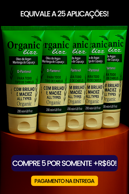 Organic Lizz - Progressiva Orgânica (Sem Formol)