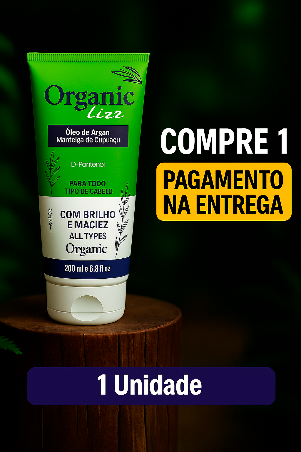 Organic Lizz - Progressiva Orgânica (Sem Formol)
